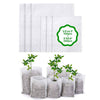 Nursery Bags 200 PCS 2 Size Biodegradable Non-Woven Nursery Bags Plant Grow Bags Fabric Seedling Pots Plants Pouch Home Garden Supply 3.5"X4.7"(100PCS)，5"X5.9"(100PCS) - delxousa