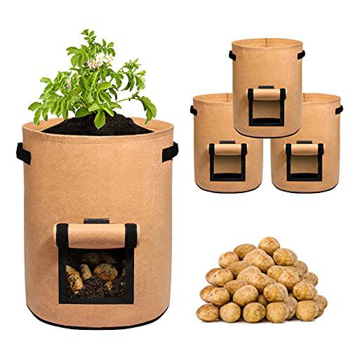 Potato Grow Bags - Reusable Heavy-Duty Grow Bags for Potatoes