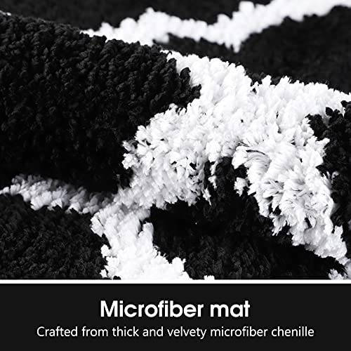 Delxo Kitchen Mats Set 2 Pieces Super Absorbent Microfiber Kitchen Rugs  Machine Washable Non Slip Kitchen Floor Mat for