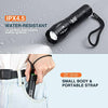 DELXO Flashlights High Lumens, Tactical Flash Light 2 Pack, LED Handheld Flashlights With 5 Modes, Zoomable, Water Resistant, EDC Flashlight for Camping, Outdoor, Emergency, Hiking, Survival - delxousa