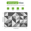 Delxo Indoor Door Mat,20”x32” Non Slip Absorbent Dirt Doormat for Front Door Entrance Rugs,Low-Profile,Waterproof, Machine Washable Doormat for Front Door Inside, Back Door,Indoor Home Entrance - delxousa