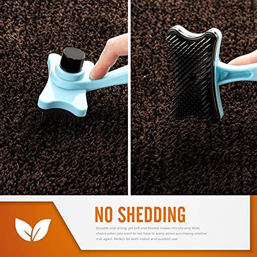 Delxo Doormat Super Absorbent Mud Doormat 18x30 Inch 2020 Upgrade No L