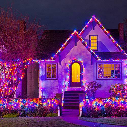 DELXO Globe String Lights with Remote, 50 LED Fairy Lights for Bedroom, Room Twinkle Lights, 8 Modes, Battery Power, Waterproof Decorative Lights for Outdoor Indoor Patio Christmas Party, Color - delxousa