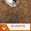 Delxo Doormat Super Absorbent Mud Doormat 18x30 Inch 2020 Upgrade No Lint Shedding Durable Anti-Slip Rubber Back Low-Profile Entrance Large Cotton Shoe Scraper Pet Mat Machine Washable (Beige) - delxousa