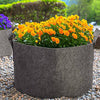 Delxo 12-Pack 15 Gallon Grow Bags Heavy Duty Aeration Fabric Pots Thickened Nonwoven Fabric Pots Plant Grow Bags Grey - delxousa