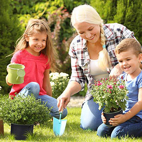 Delxo 10-Pack 5 Gallon Grow Bags Heavy Duty Aeration Fabric Pots Thickened Nonwoven Fabric Pots Plant Grow Bags with Handles - delxousa
