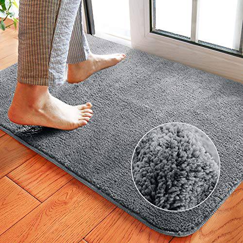Delxo 24 x 36 Inch Magic Doormat Absorbs Mud Doormat No Odor