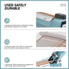Delxo 8 inch 12 inch 16 inch Impulse Bag Sealer Poly Bag Sealing Machine Heat Seal Closer with Repair Kit in Orange Blue Black - Delxo