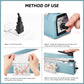 Delxo 16 inch Impulse Bag Sealer Poly Bag Heat Sealer Sealing Machine Heat Seal Closer with Repair Kit - Delxo