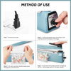 Delxo 16 inch Impulse Bag Sealer Poly Bag Heat Sealer Sealing Machine Heat Seal Closer with Repair Kit - Delxo